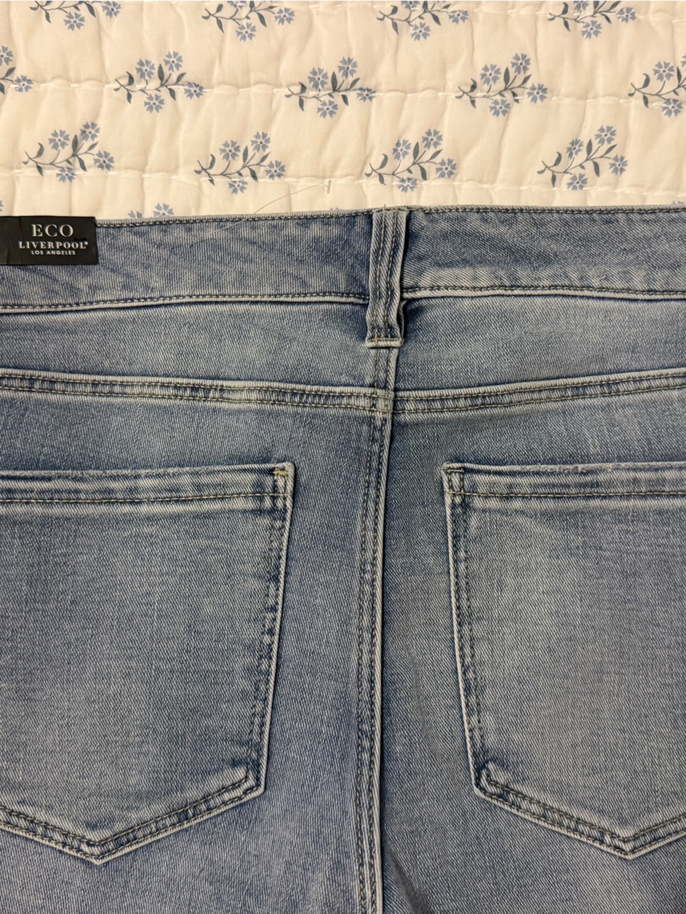 Liverpool Light Blue Straight Leg Jeans